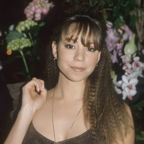 mariah carey crimped hairstyles