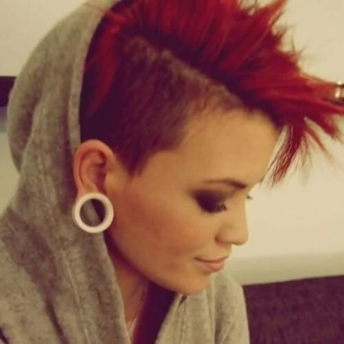 short punk hairstyles