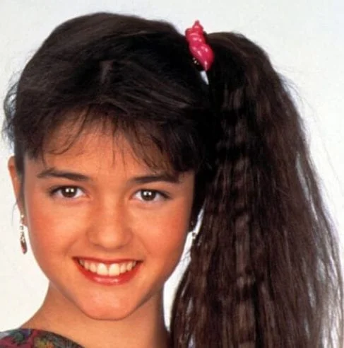 side ponytail crimped hairstyles