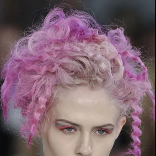 unicorn crimped hairstyles