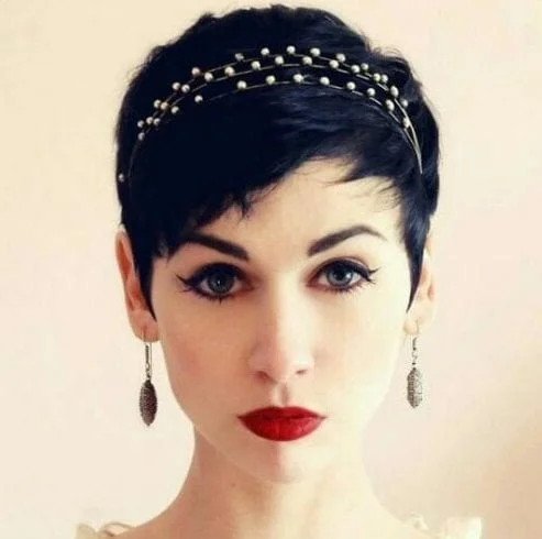 pixie wedding hairstyles for short hair