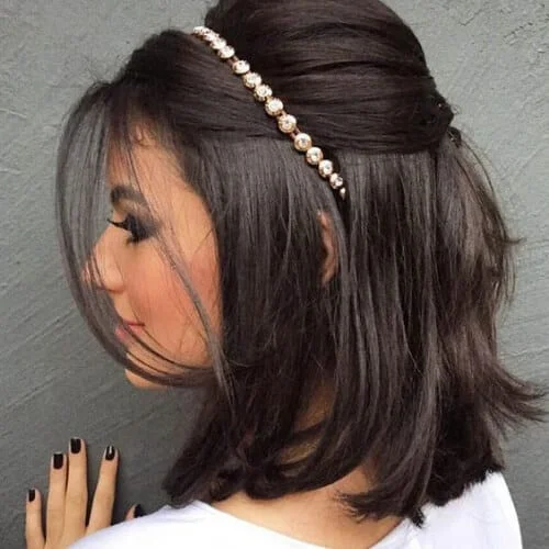 hairstyles with long bangs
