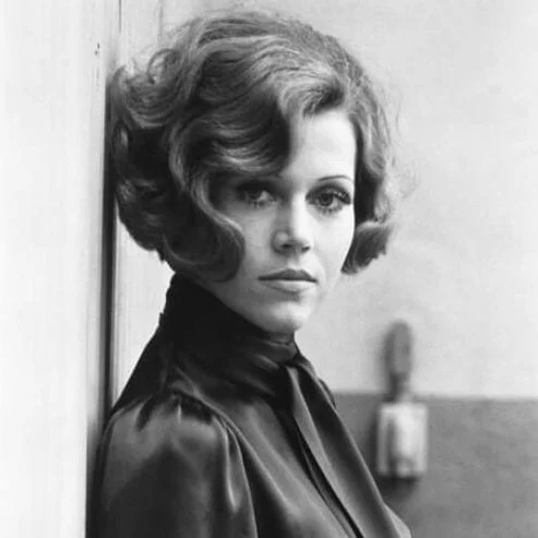 jane Fonda hairstyles in They shoot horses don't they directed by Sydney Pollack, 1969. Photo by Paul Slade
