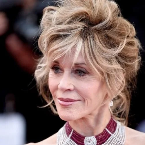 jane fonda hairstyles at cannes