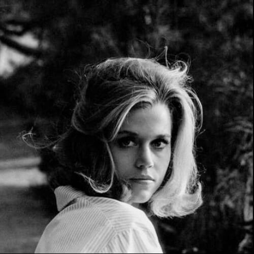 messy jane fonda hairstyles