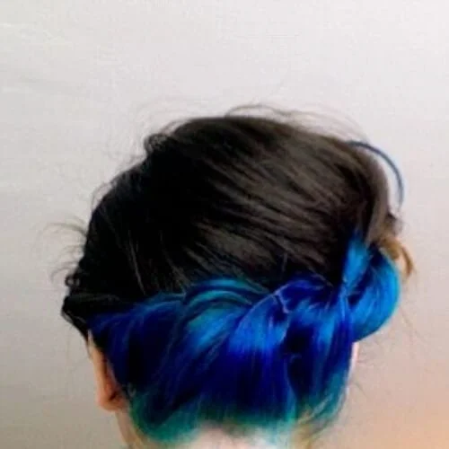 twist two tone hairstyles