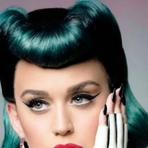 green jellyroll katy perry hairstyles