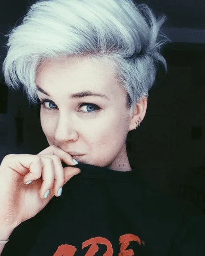 Casual Faux Hawk Updo for Girls with Short Hair