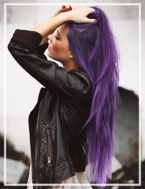 purple hair color featured image