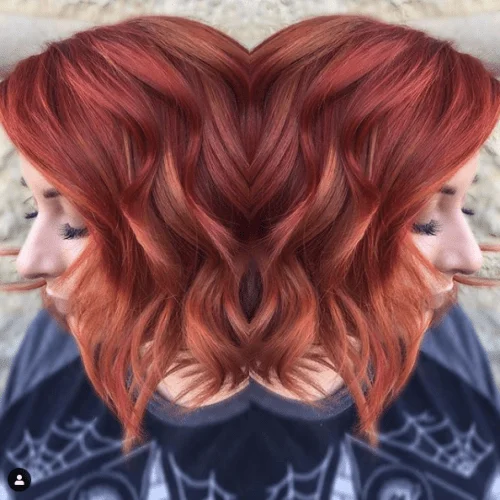 shades of strawberry blonde hair