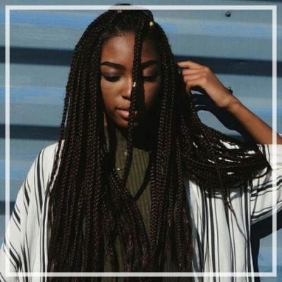80 Sexy Box Braids Hairstyles for Women to Try in 2022