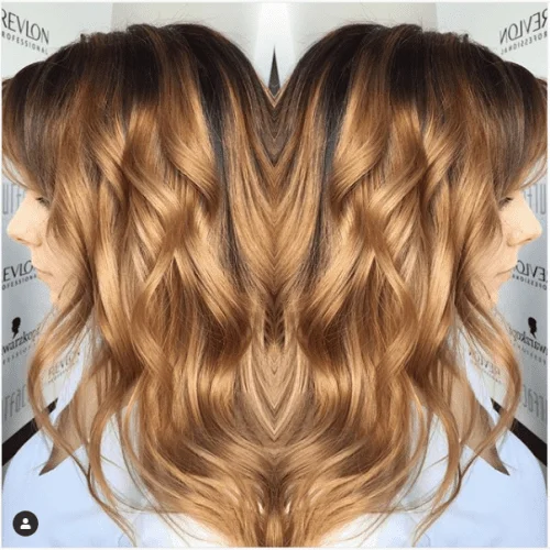deep golden caramel