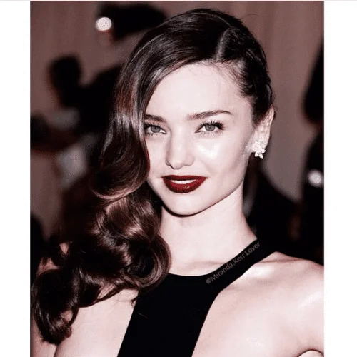 vintage hollywood curls