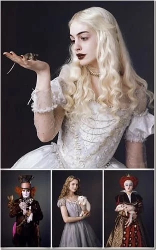 alice in wonderland hair