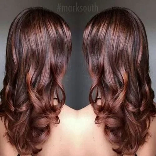 cinnamon fall hair color ideas