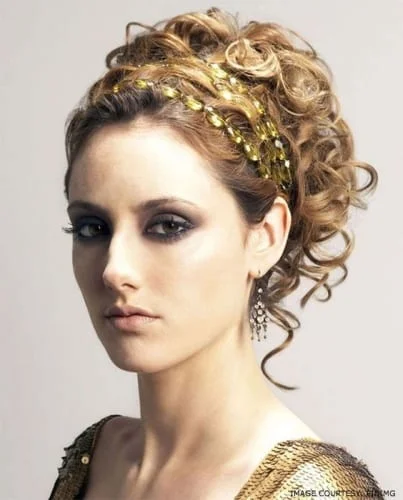greek goddess hair