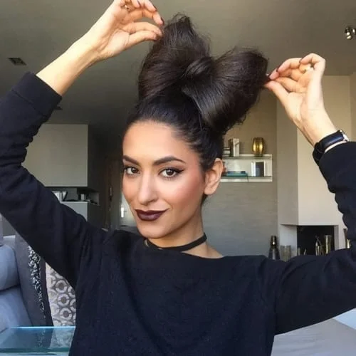 hair bow hairstyle