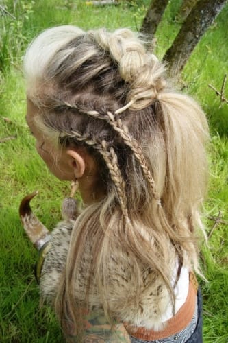 norse princess braided hair
