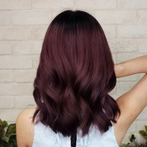plum hair color