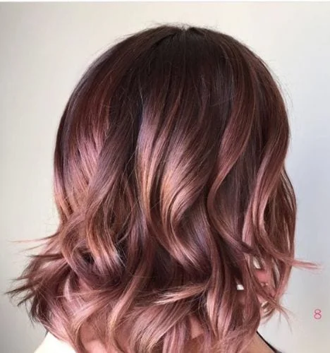 rose gold ombre