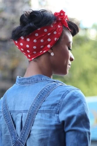 rosie the riveter hair
