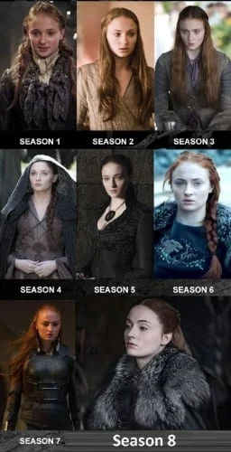 sansa stark halloween hairstyles