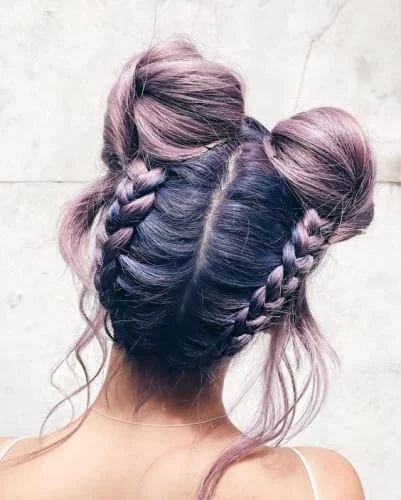 space buns
