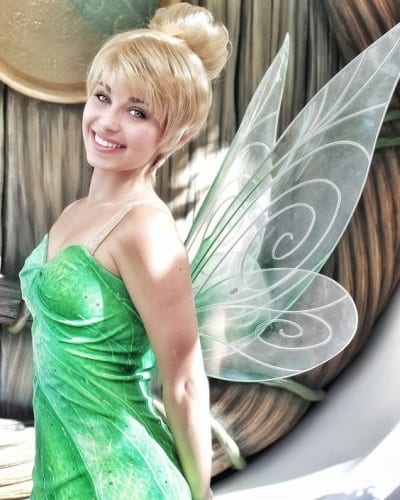 tinkerbell hair and costume