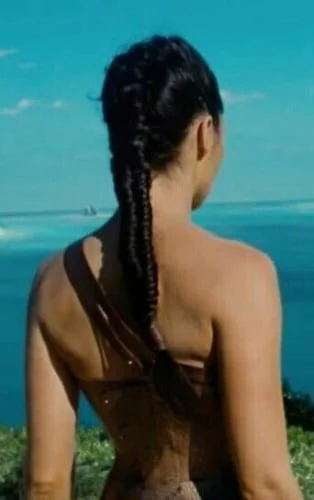 Wonder Woman infinity braid Halloween hairstyle - Superhero themed elegant braided updo