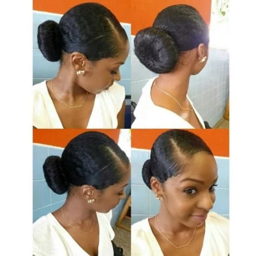 Bun Hairstyles for Black Hair