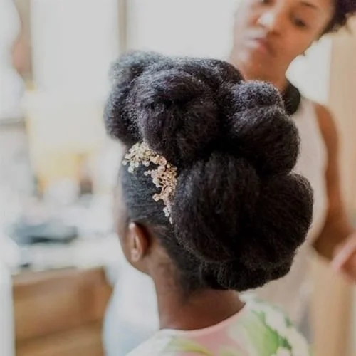 Black Chignon Hairstyles  