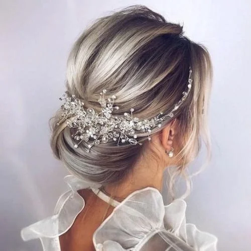 Chignon Bridal Hairstyles  
