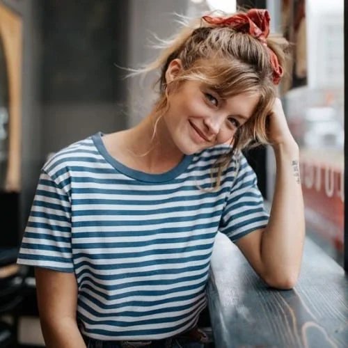 Hairstyles For Messy Hair with Hair Accessories