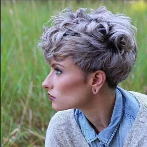 Layered Messy Pixie Cut For Fine Hair
