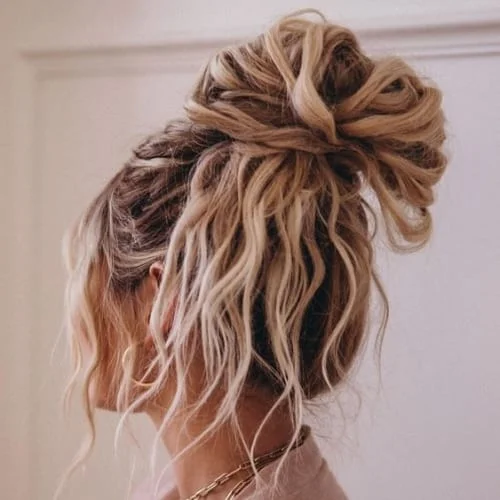 Messy Updos For Long Hair