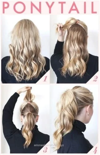 Simple Ponytail Hairstyles For Everday Wear