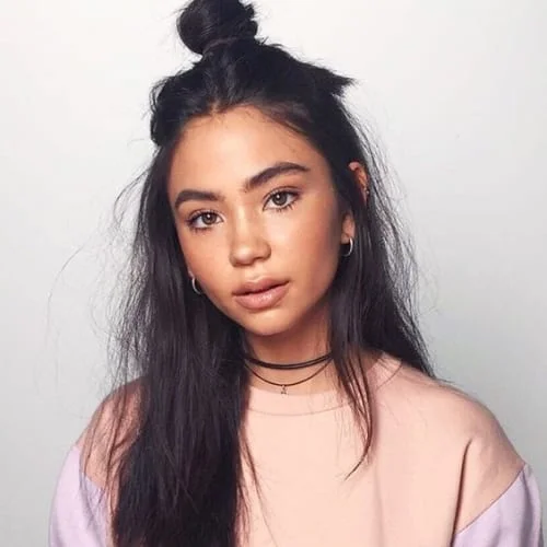 The Messy Top Knot