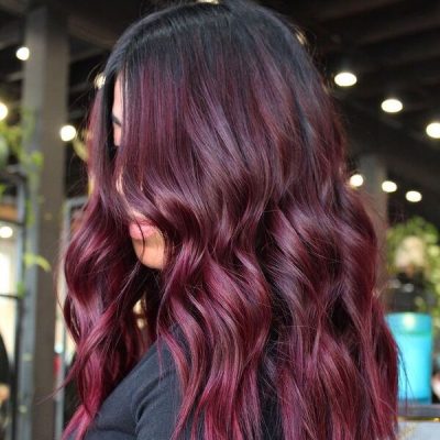 50 Best Short and Medium Burgundy Hair (with Images)
