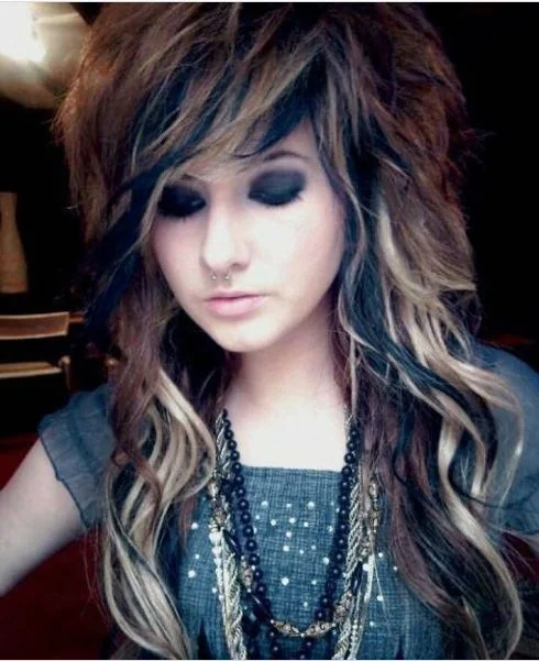 Curly Emo Hairstyles